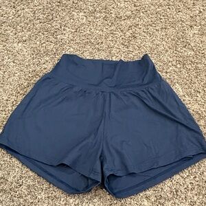Women's Navy Blue Shorts